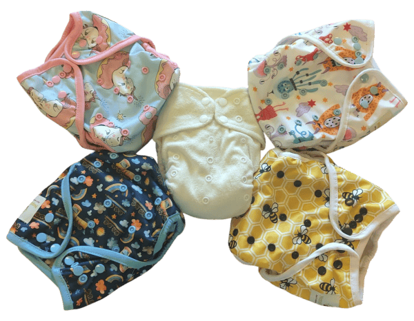 Kit Prova 5 Pannolini Lavabili NappiNess Taglia Unica